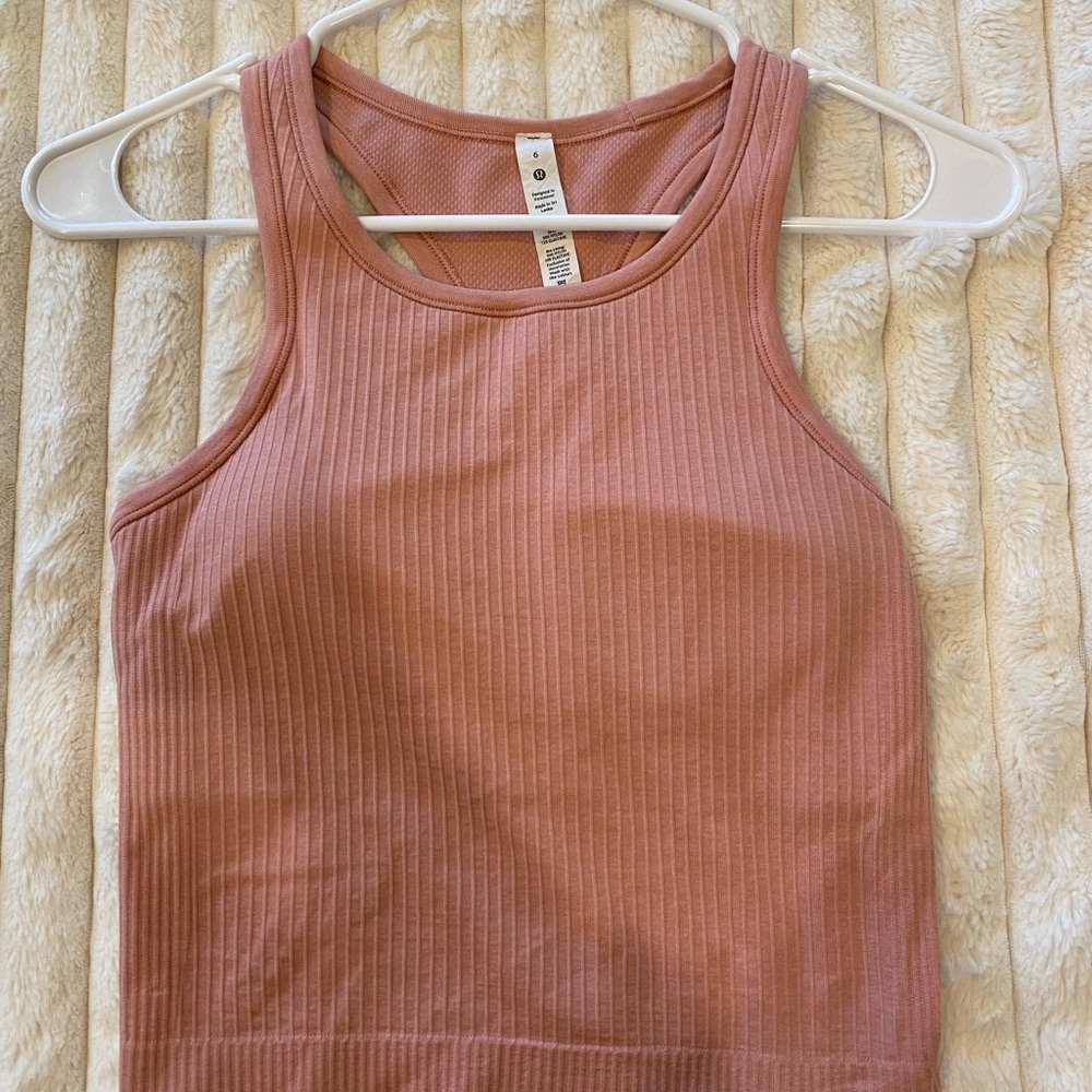 EBB to Street Cropped Racerback Tank Top